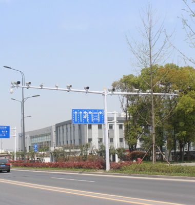 T型八角电警杆